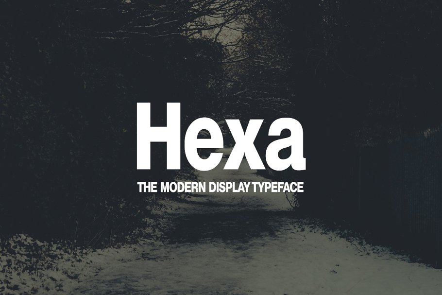 Przykładowa czcionka Hexa #1